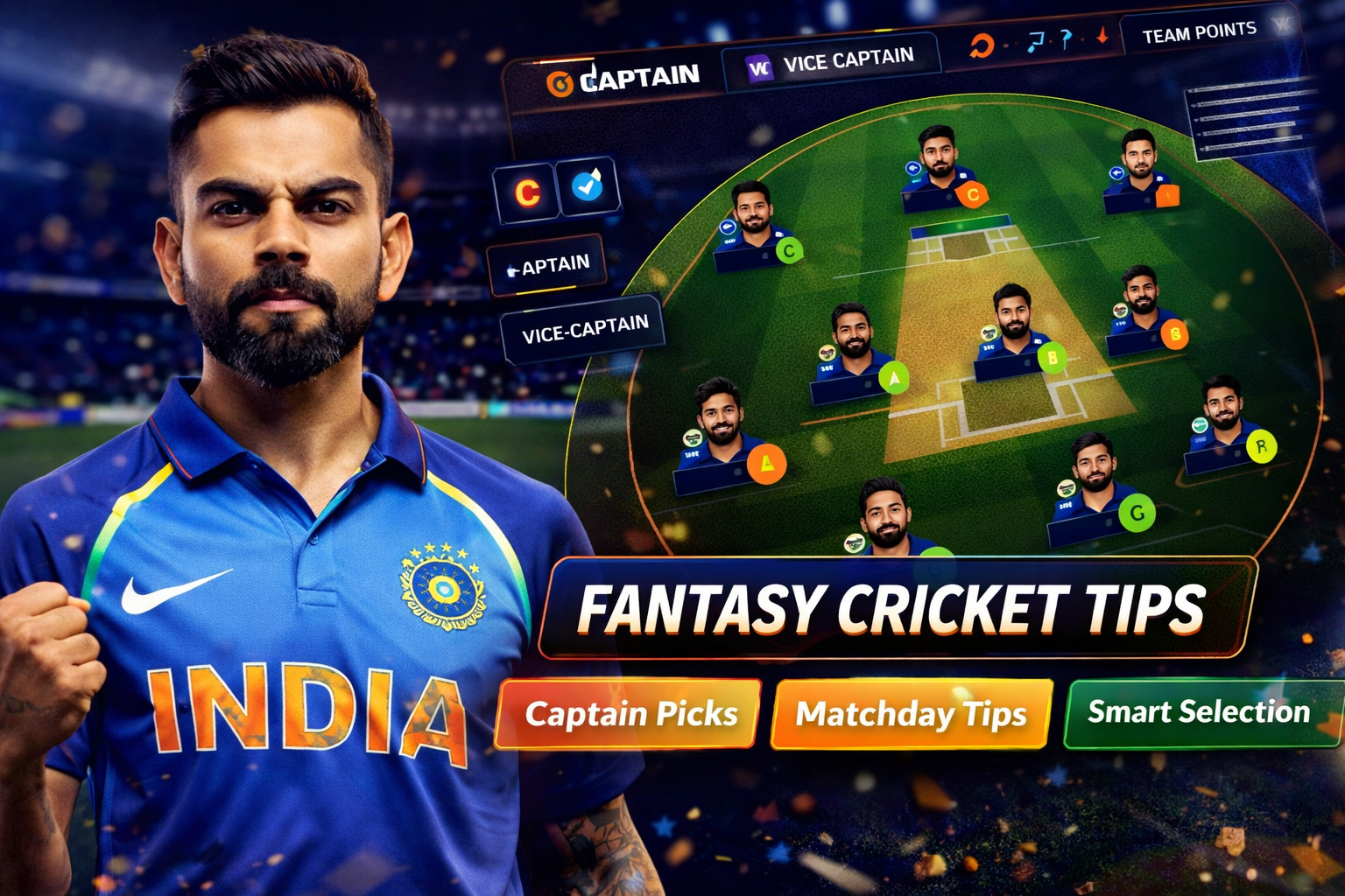 wickets11 fantasy cricket pick checklist